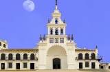 A ermida de El Rocío, em Almonte (Huelva, Andaluzia)