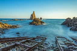 Arrecife Las Sirenas a Cabo de Gata. Almería