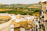 Vista de Baena em Córdoba (Andaluzia)
