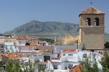 Panoramica di Baza, a Granada (Andalusia)