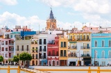 Calle Betis, a Siviglia (Andalusia)