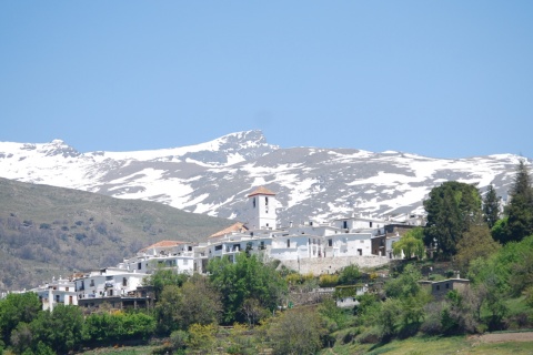 Capileira in der Gegend La Alpujarra (Granada, Andalusien)