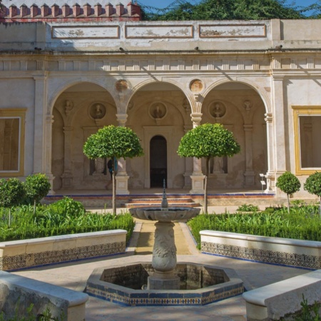 Jardines de la Casa Pilatos de Sevilla