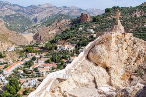 Blick auf Castril, Granada