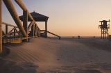 Praia em Conil de la Frontera (Cádis, Andaluzia)