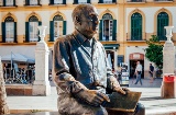 Statue de Picasso à Malaga