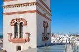 Vista exterior da Torre Tavira, Cádiz