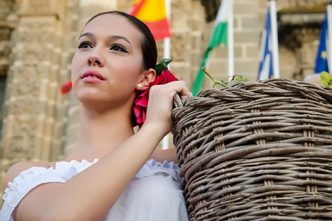 Grape harvest festival in Jerez de la Frontera