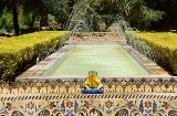 Lago no Parque de María Luisa, em Sevilha