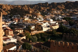 Panoramica di Guadix (Granada, Andalusia)
