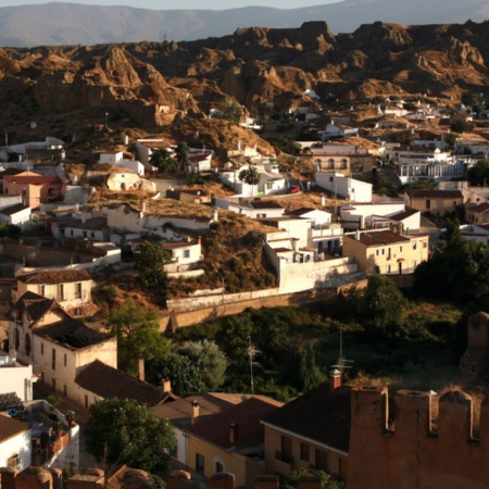 Panoramica di Guadix (Granada, Andalusia)