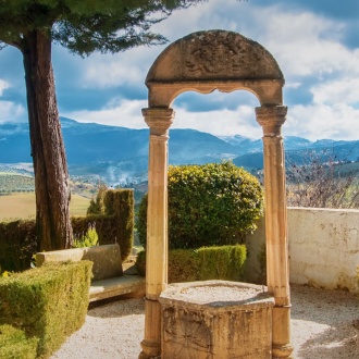 Gardens at Rey Moro Palace