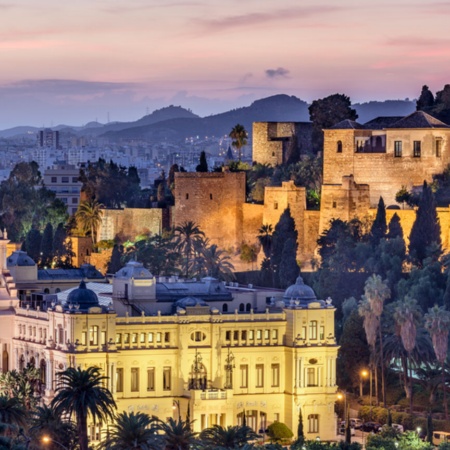 Vista de Málaga (Andaluzia)