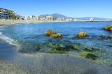 La Duquesa beach in Manilva (Malaga, Andalusia)