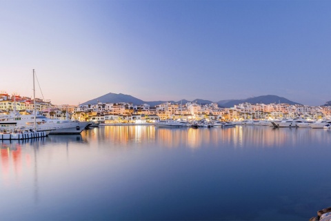 Puerto Banús in Marbella (Malaga, Andalusia)