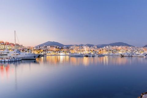 Puerto Banús in Marbella (Málaga, Andalusien)