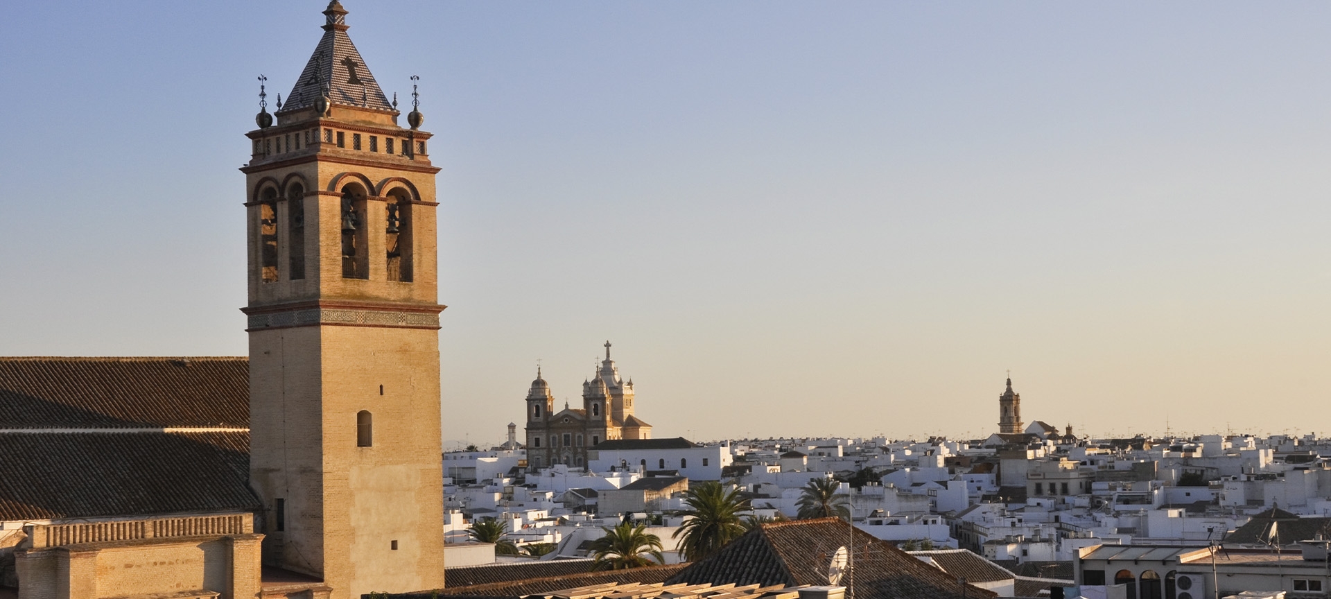 Panoramic view of Marchena (Seville, Andalusia)