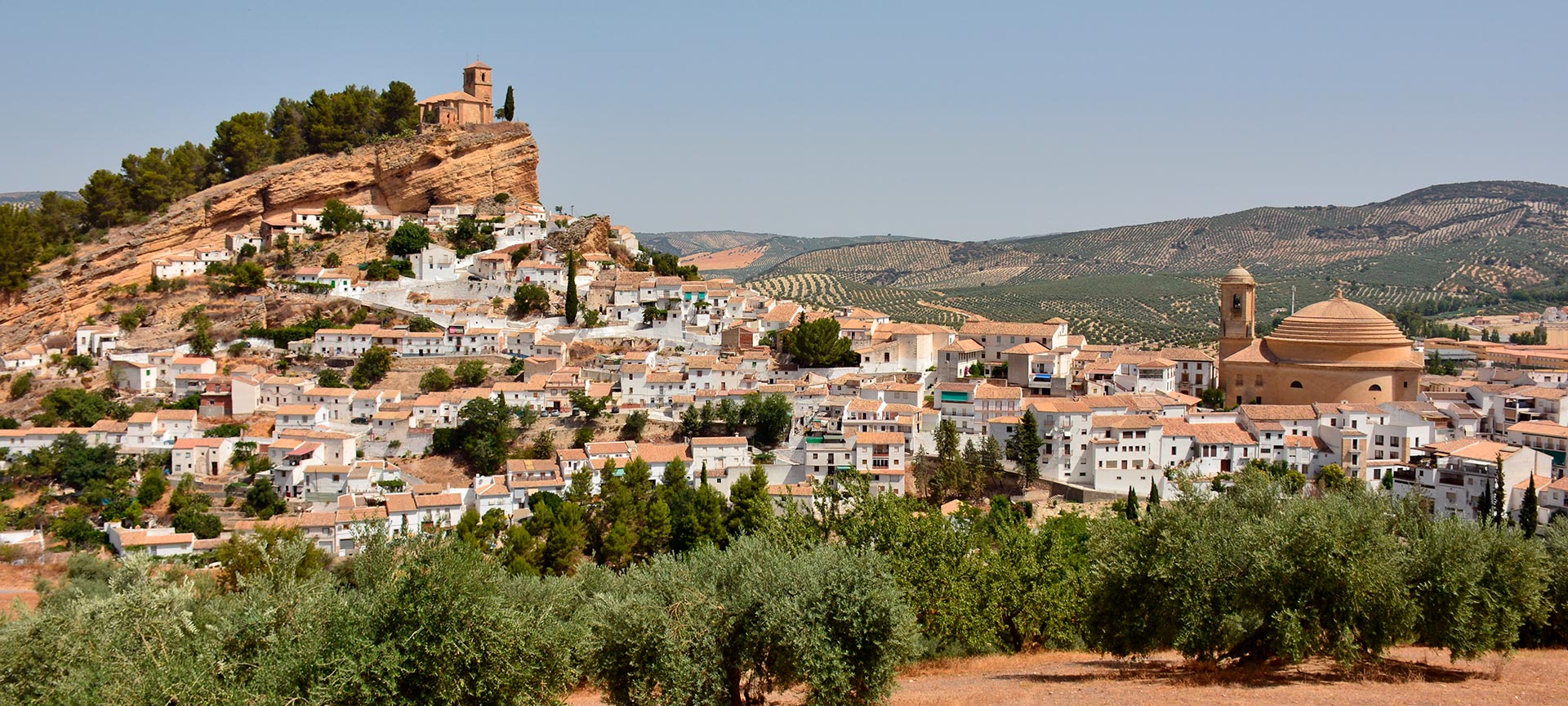 View of Montefrío, Granada
