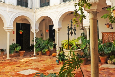 Patio del Museo de la Ciudad de Carmona. Sevilla