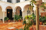 Patio Muzeum Miasta Carmona. Sewilla