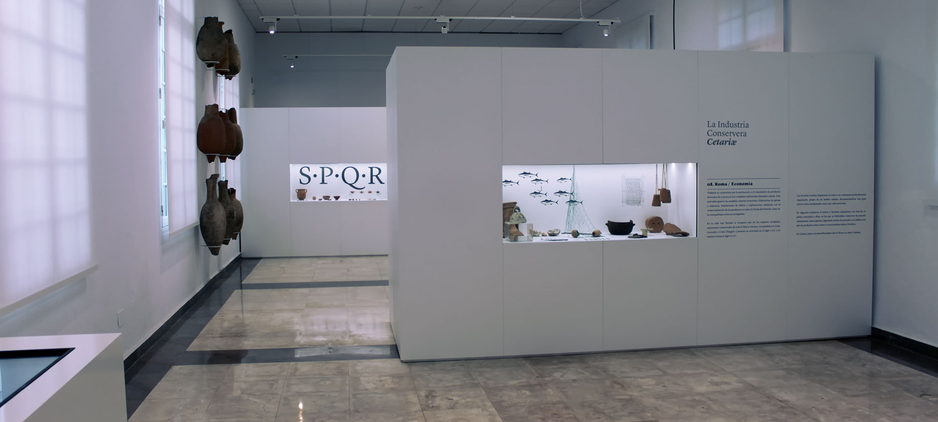 Städtisches Museum Algeciras. Römischer Saal.