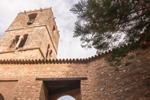 Église Nuestra Señora de la Granada à Niebla (province de Huelva, Andalousie)
