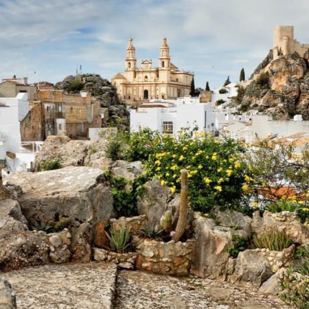 Olvera, em Cádis (Andaluzia)