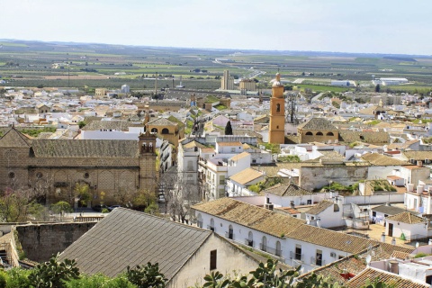 Panorámica de Osuna, en la provincia de Sevilla (Andalucía)