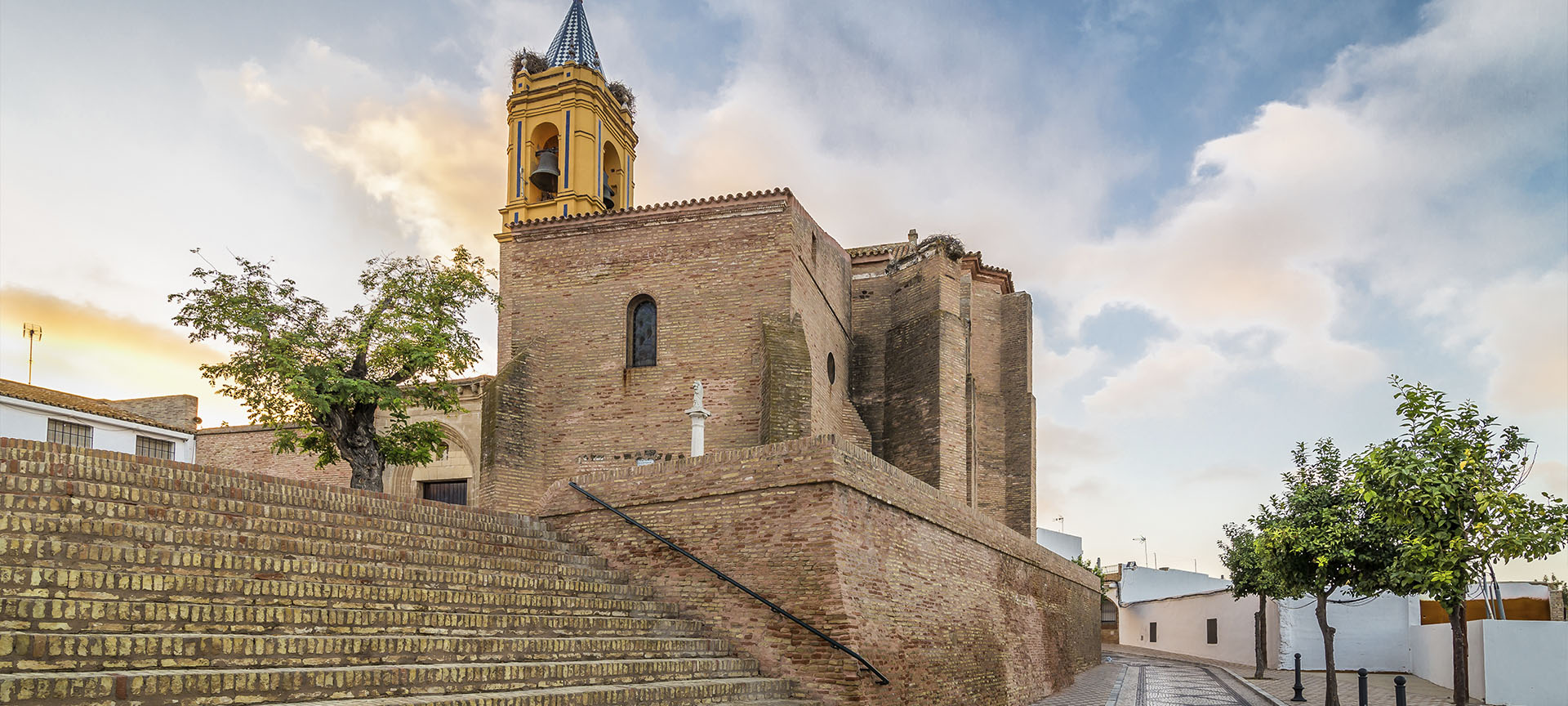 The Church of San Jorge in Palos de la Frontera (Huelva, Andalusia)