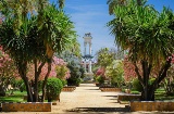 Stadtpark in Spanien