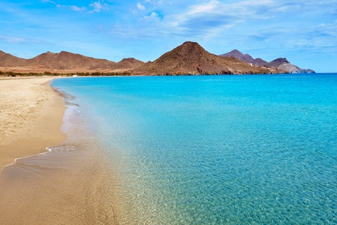 Playa de los Genoveses in Cabo de Gata, Almería