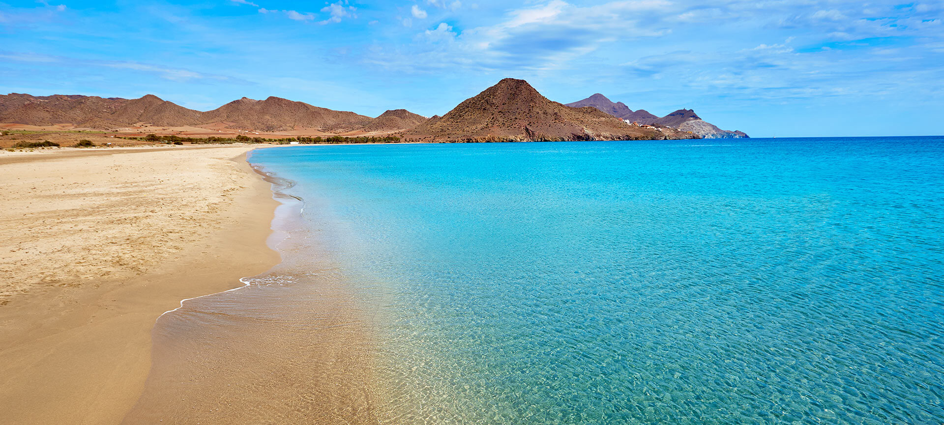 Plage de Los Genoveses à Cabo de Gata, province d’Almería Plage de Los Genoveses à Cabo de Gata, province d’Almería