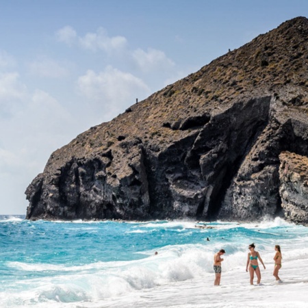 Playa de los Muertos beach at Cabo de Gata, Almería