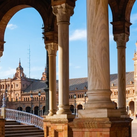 Plaza de España de Sevilha