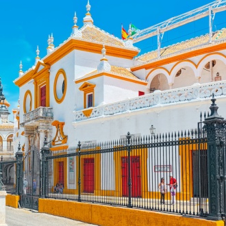 Praça de Touros e Museu da Real Maestranza. Sevilha