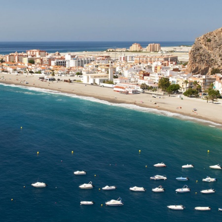 Vista panorâmica de Almuñécar