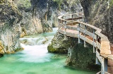 Brücken über den Fluss Borosa im Naturpark Cazorla (Jaén)