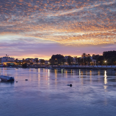 Panoramic view of El Puerto de Santa María (Cadiz, Andalusia)