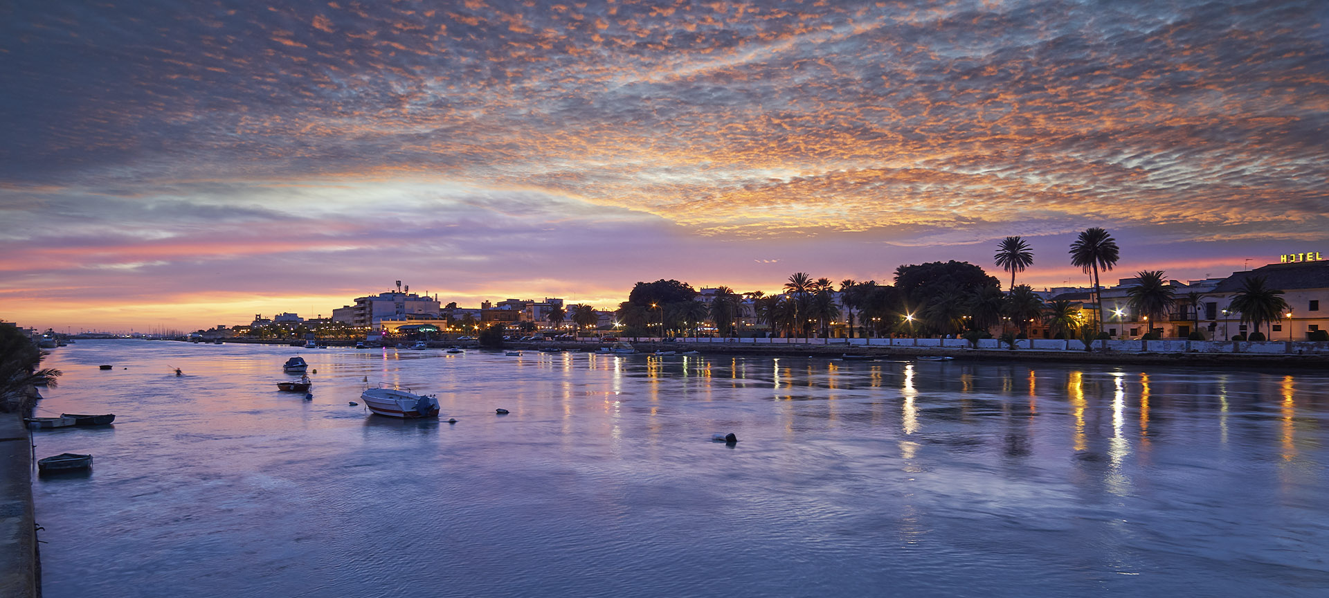 Panoramica di El Puerto de Santa María (Cadice, Andalusia)