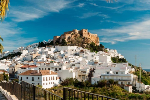 Salobreña, dans la province de Grenade (Andalousie)