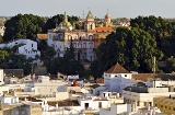 Vista panorâmica de Sanlúcar de Barrameda, em Cádis (Andaluzia)