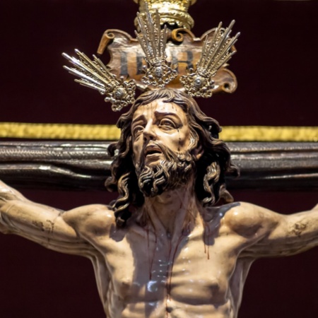 Christus der Vergebung aus der Pfarrkirche von Santa Cruz, Cádiz