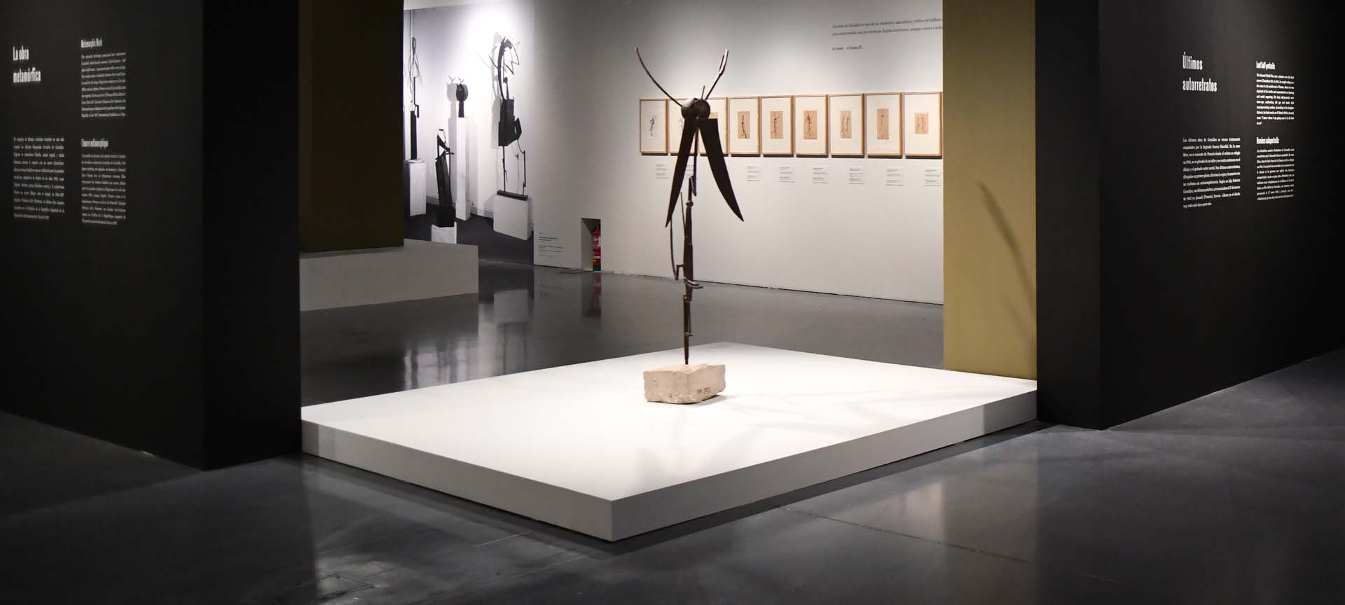 Imagem da exposição “Julio González” em Centre Pompidou Málaga Imagem da exposição “Julio González” em Centre Pompidou Málaga