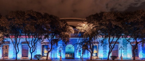 Fasada teatru Maestranza w Sewilli, Andaluzja