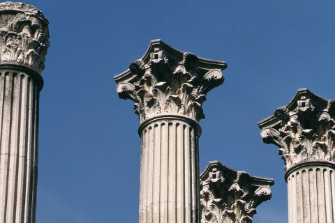 コルドバの古代ローマ神殿