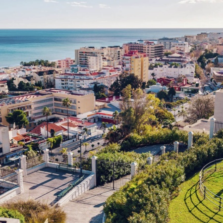 View of Torremolinos, Malaga (Andalusia)