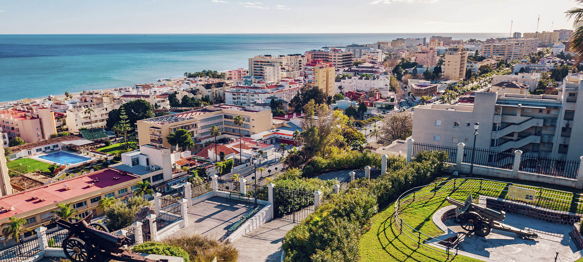 Veduta di Torremolinos, Malaga (Andalusia)
