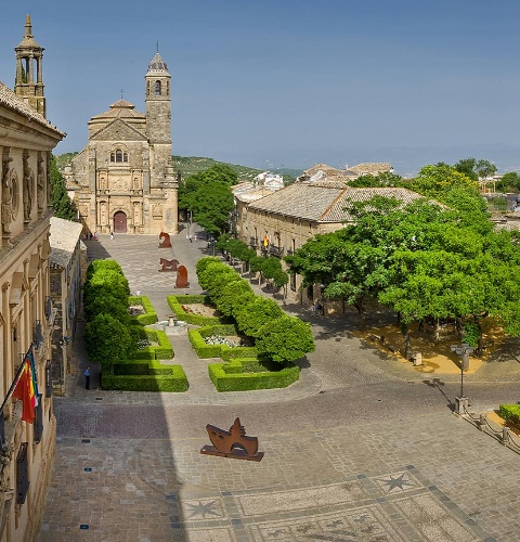 Vue d’Úbeda. Ville classée au patrimoine mondial. Jaén