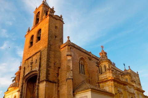 Église Santiago à Utrera (province de Séville, Andalousie)