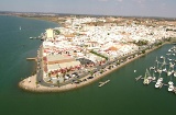 Vista aérea de Ayamonte (Huelva)